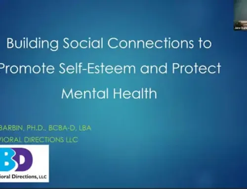 Building Social Connections to Promote Self-Esteem and Protect Mental Health