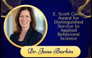 Dr. Barbin awarded e-Scott Geller Award